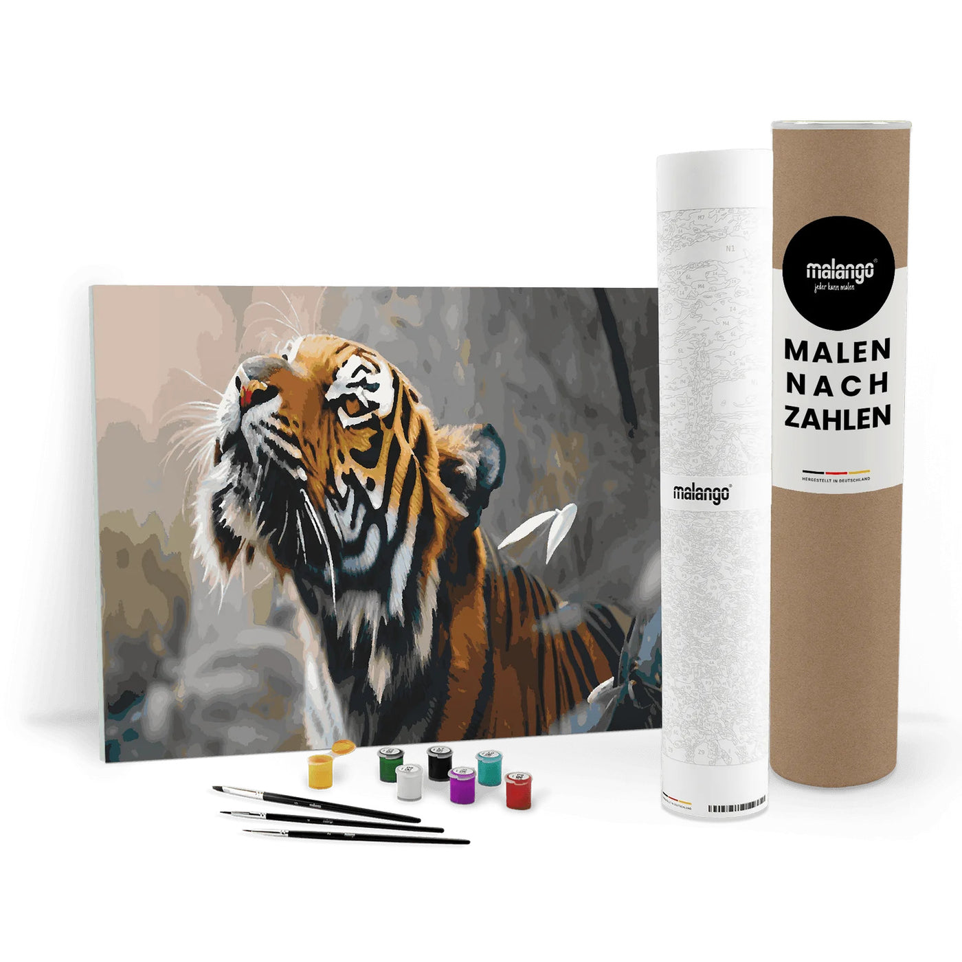 Malen nach Zahlen Tiger