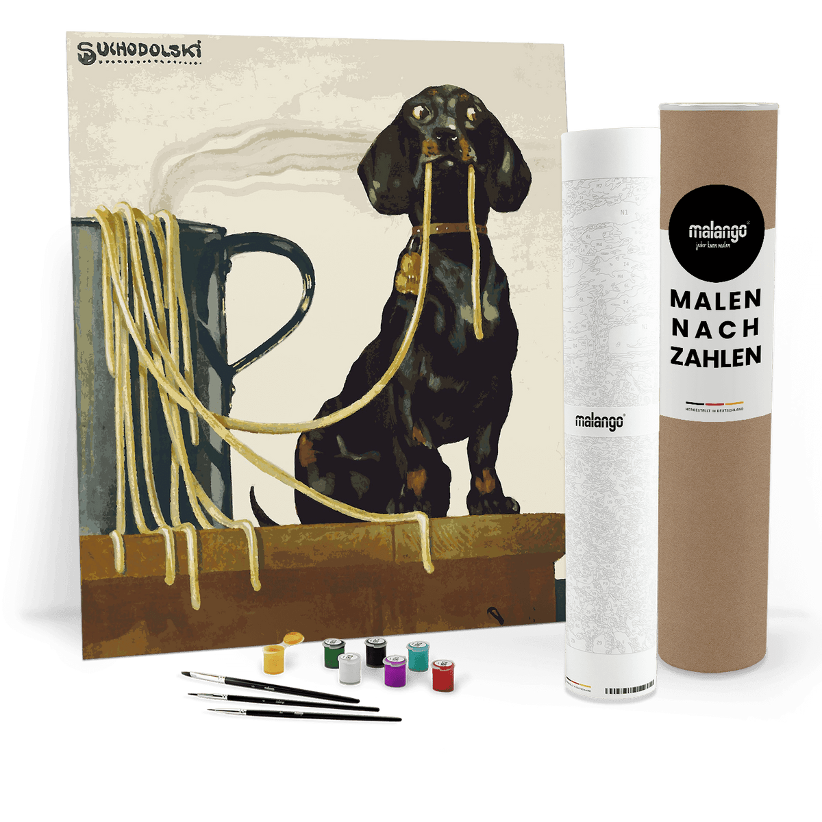 Malen nach Zahlen - Sigmund von Suchodolski - Maccaroni