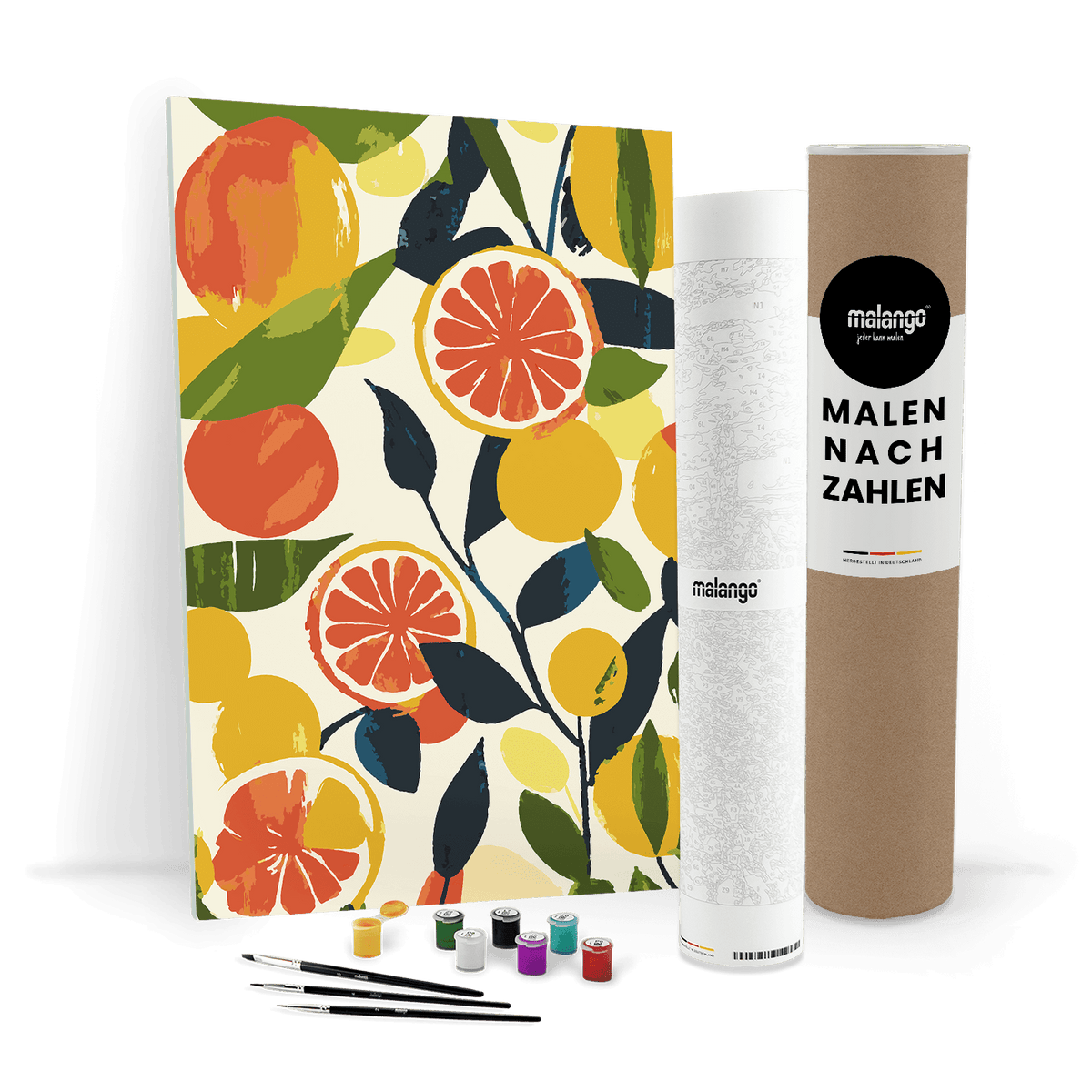Malen nach Zahlen - Citrus Vibes