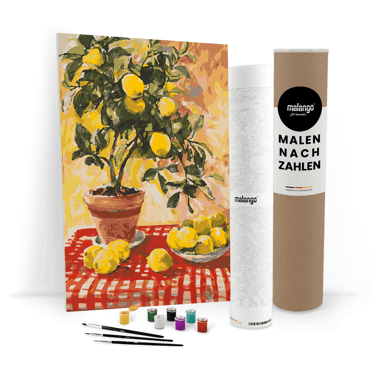 Malen nach Zahlen - Sunny Citrus Vibes