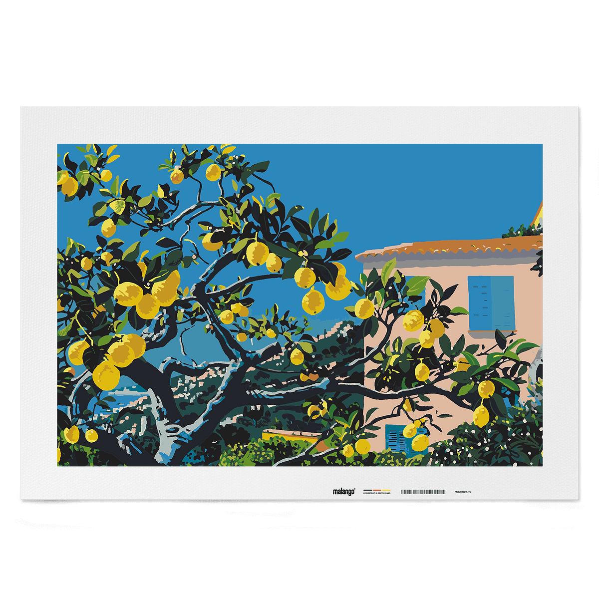 Malen nach Zahlen - Citronnier en Côte d'Azur
