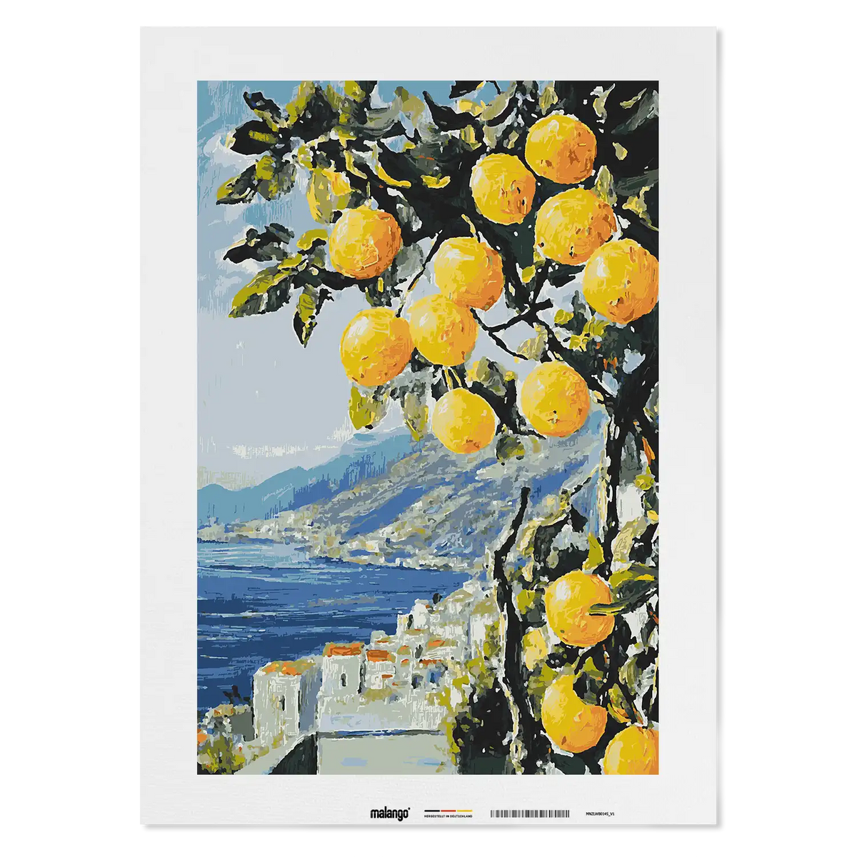 Malen nach Zahlen - Lemons of Amalfi