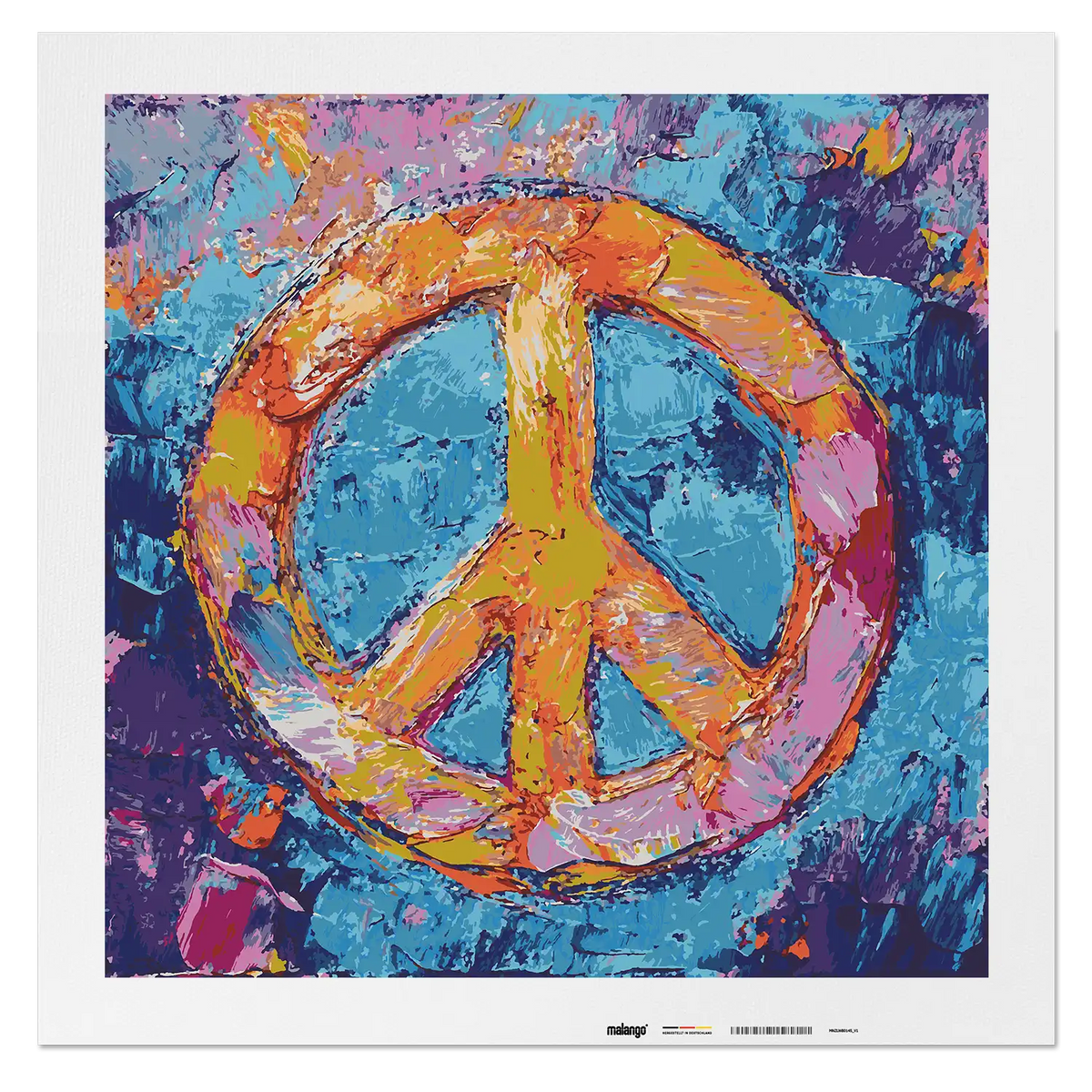 Malen nach Zahlen - Make Peace Loud