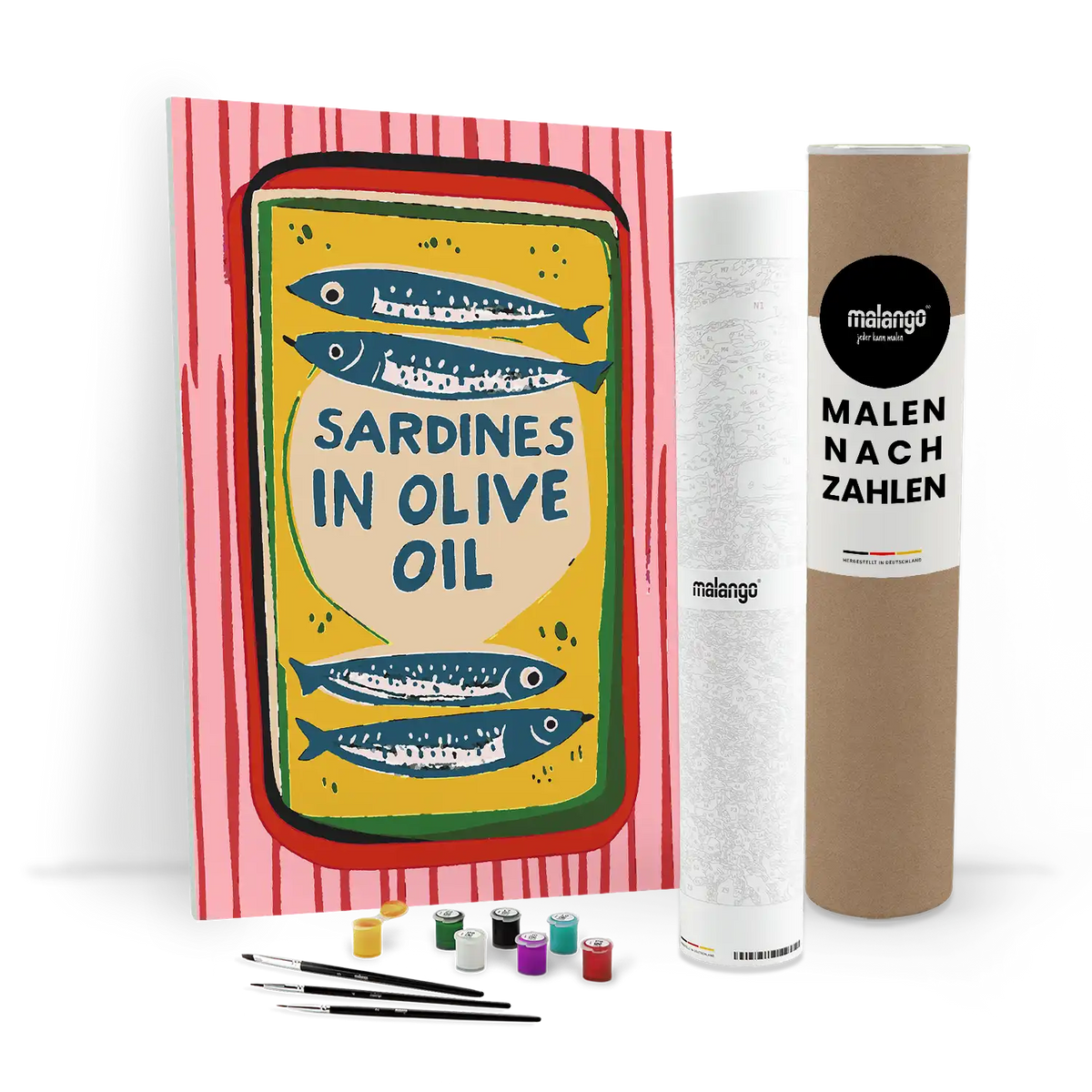 Malen nach Zahlen - Sardines in Olive Oil