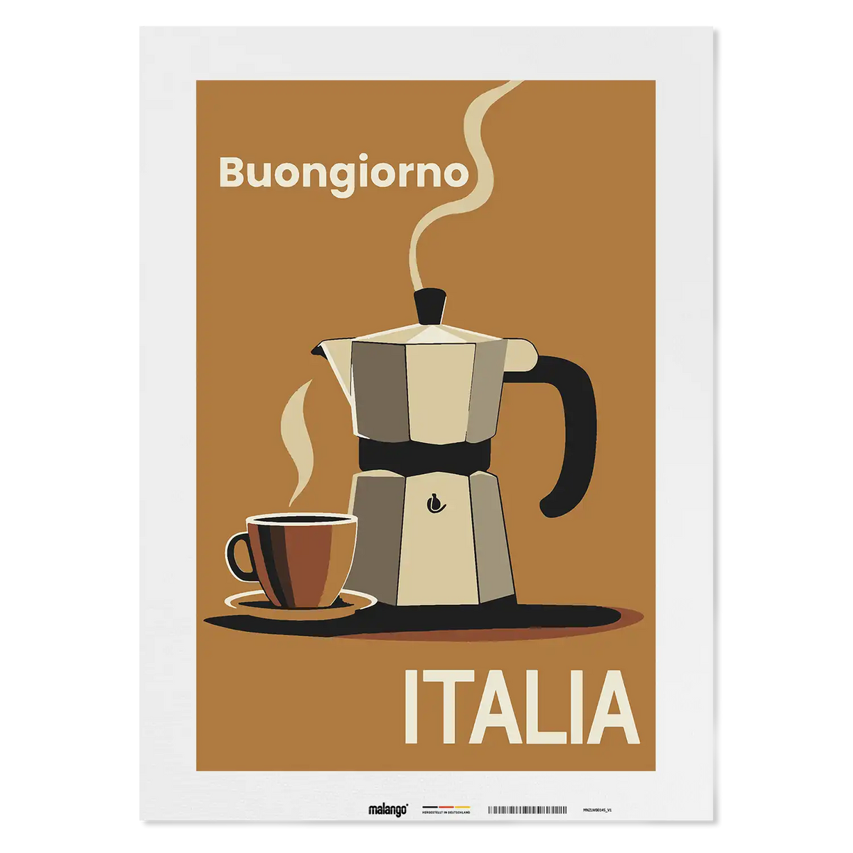 Malen nach Zahlen - Buongiorno Caffé d'Italia