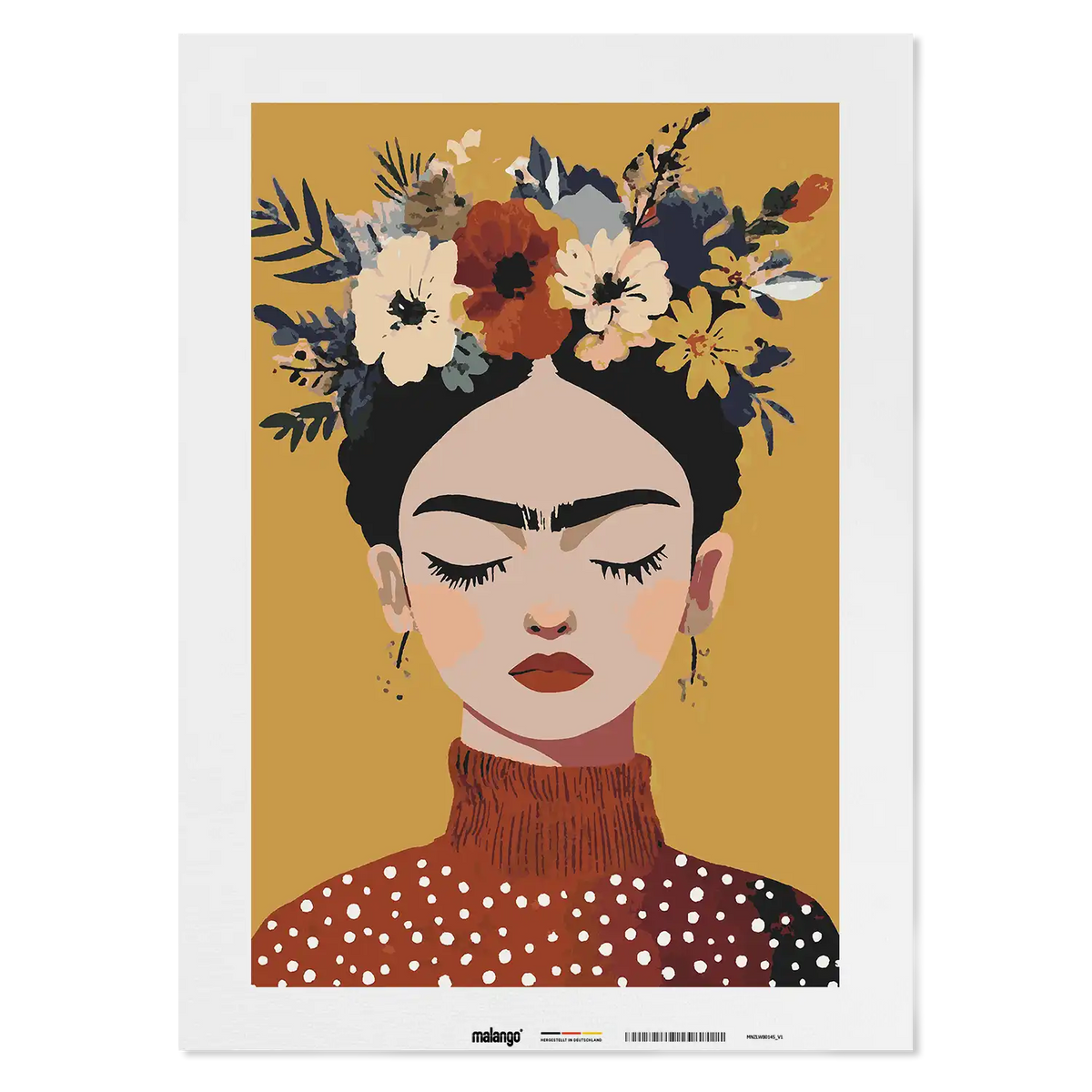 Malen nach Zahlen - Inspired by Frida – Flowers, Power & Passion