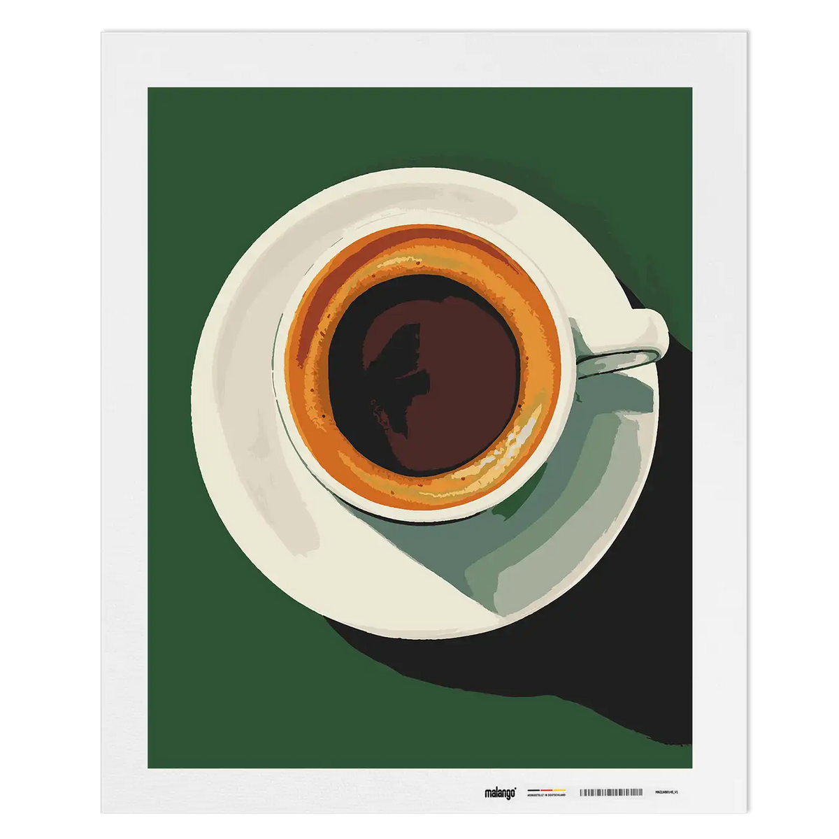 Malen nach Zahlen - Daily Dose - Modern Espresso Art