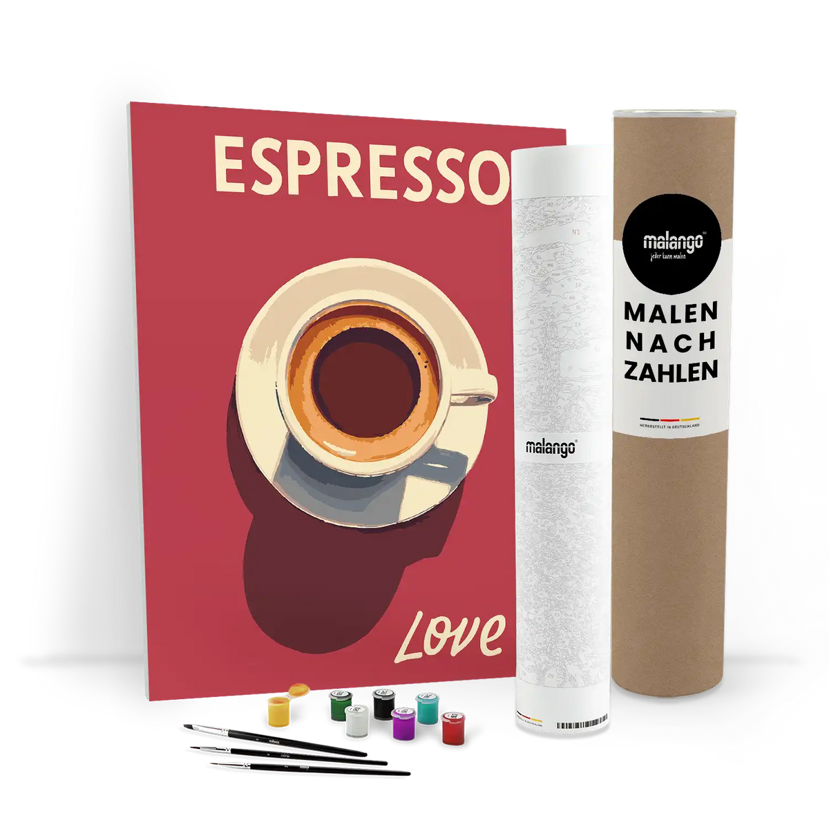 Malen nach Zahlen - Espresso Love