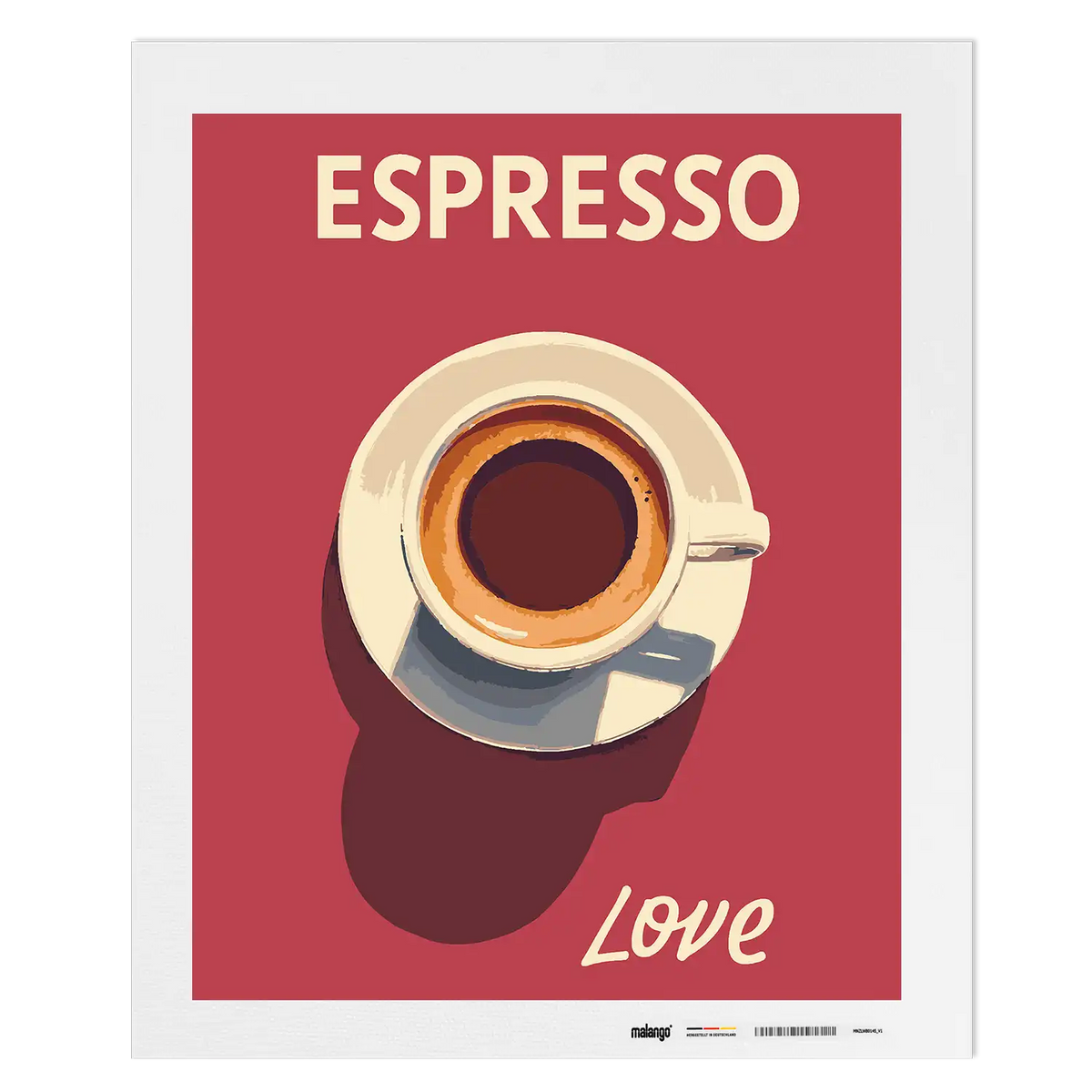Malen nach Zahlen - Espresso Love