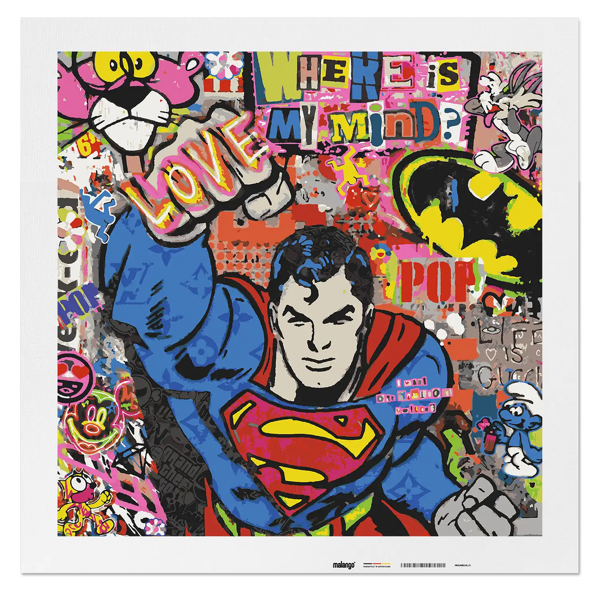 Malen nach Zahlen - Sups - Mind Over Power