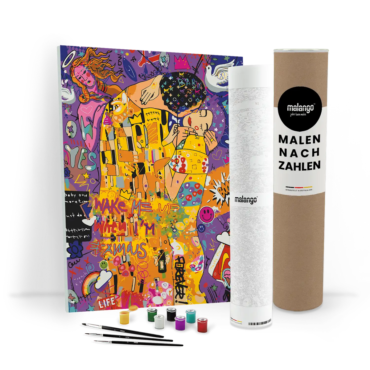Malen nach Zahlen - Klimt Kiss - Wake Me Up When I’m Famous