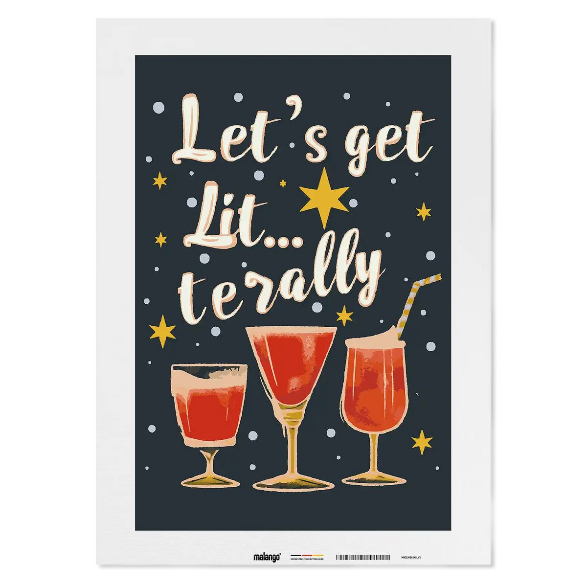 Malen nach Zahlen - Let´s get Lit... terally