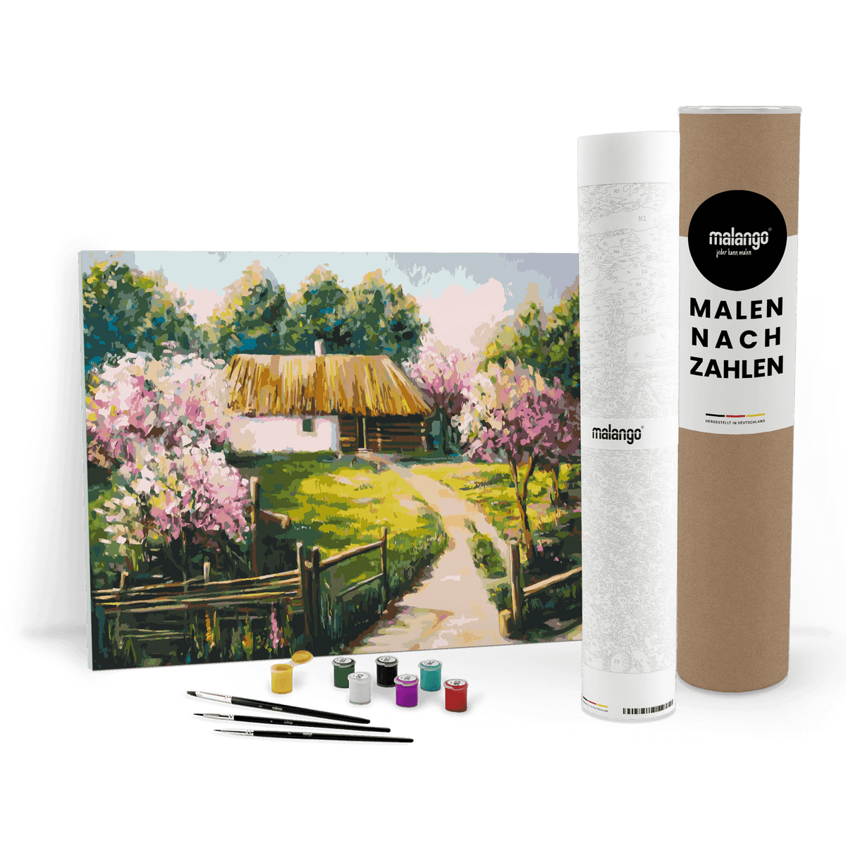 Malen nach Zahlen - Landschaft in der Ukraine