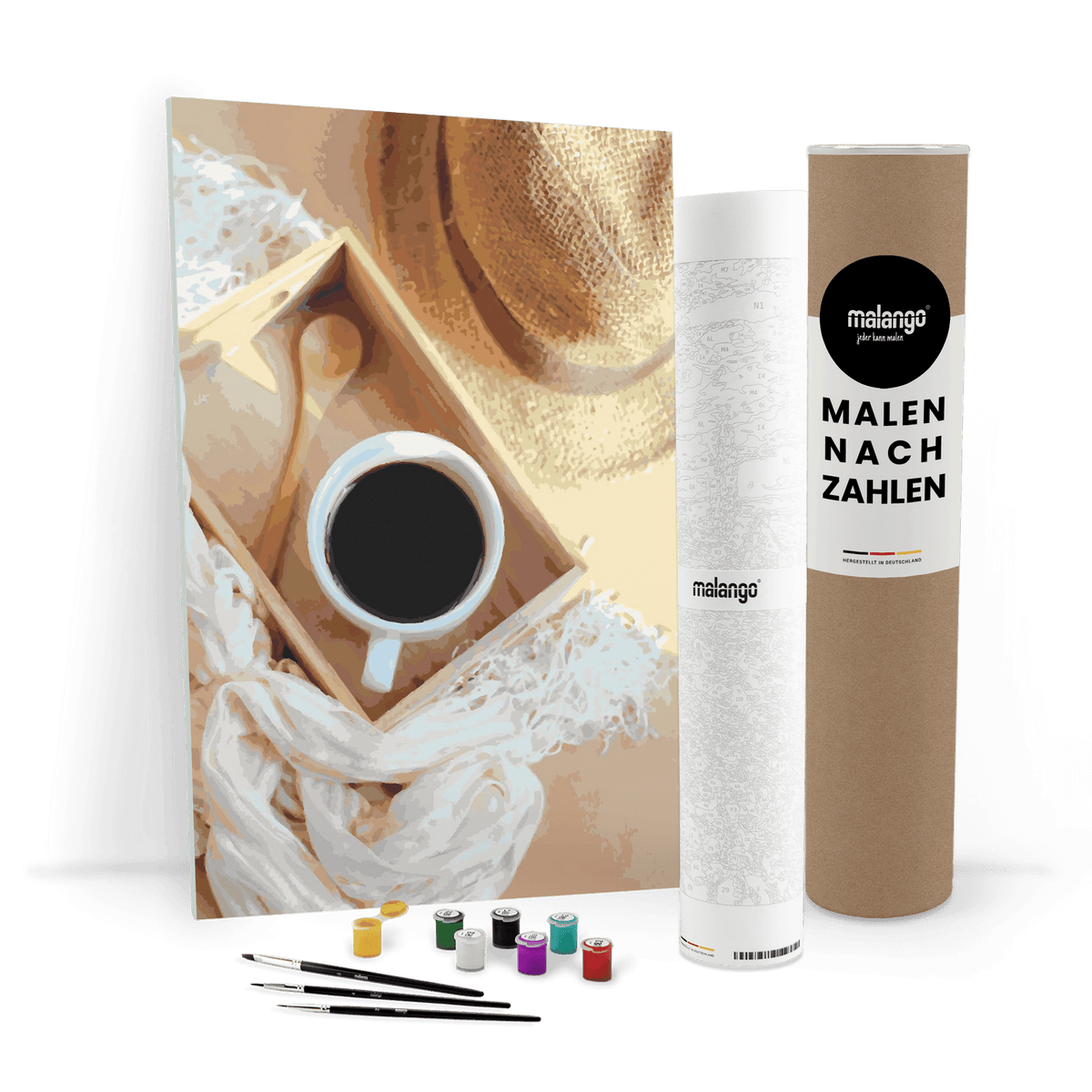 Malen nach Zahlen - Kaffee