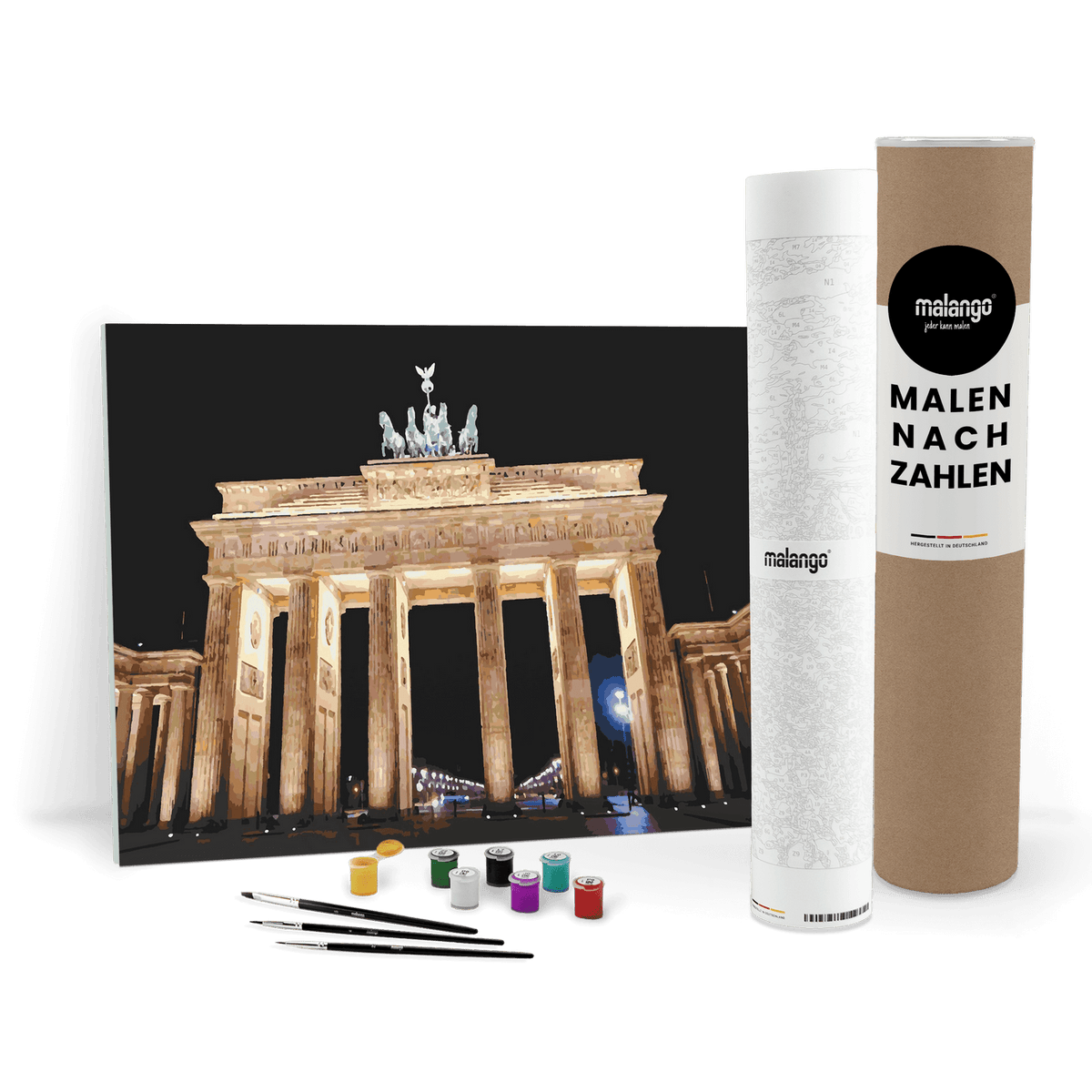 Malen nach Zahlen - Brandenburger Tor