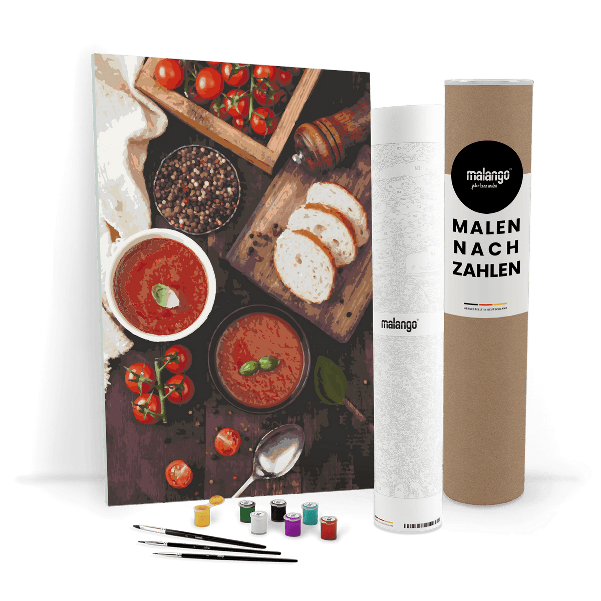 Malen nach Zahlen - Mediterranes Frühstück