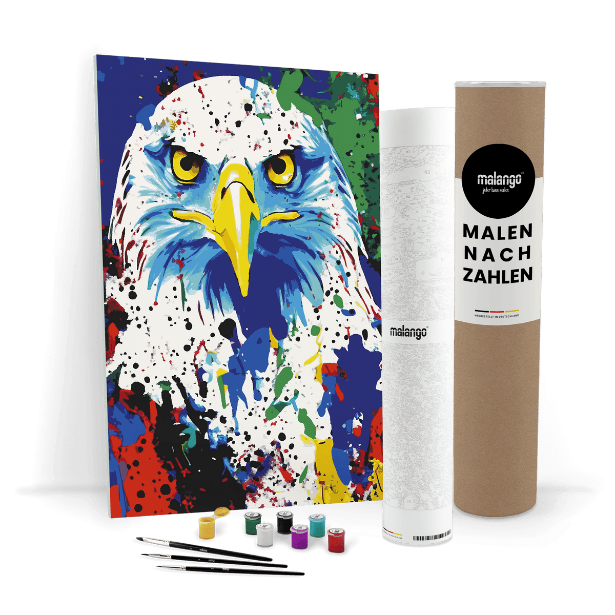 Malen nach Zahlen - Adler Achim