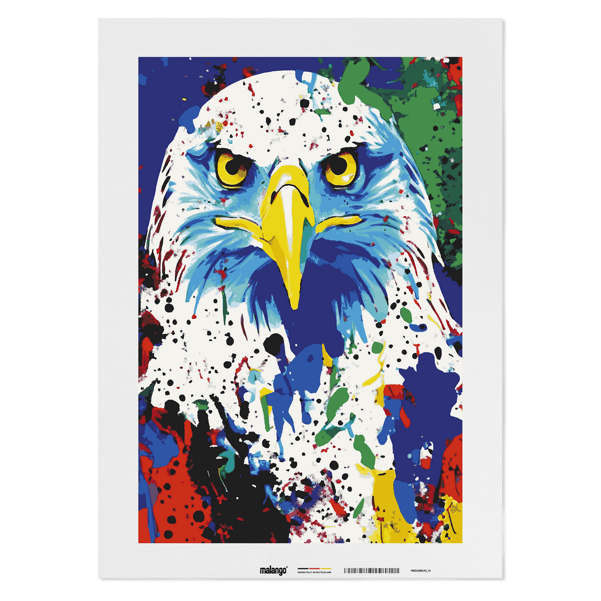 Malen nach Zahlen - Adler Achim