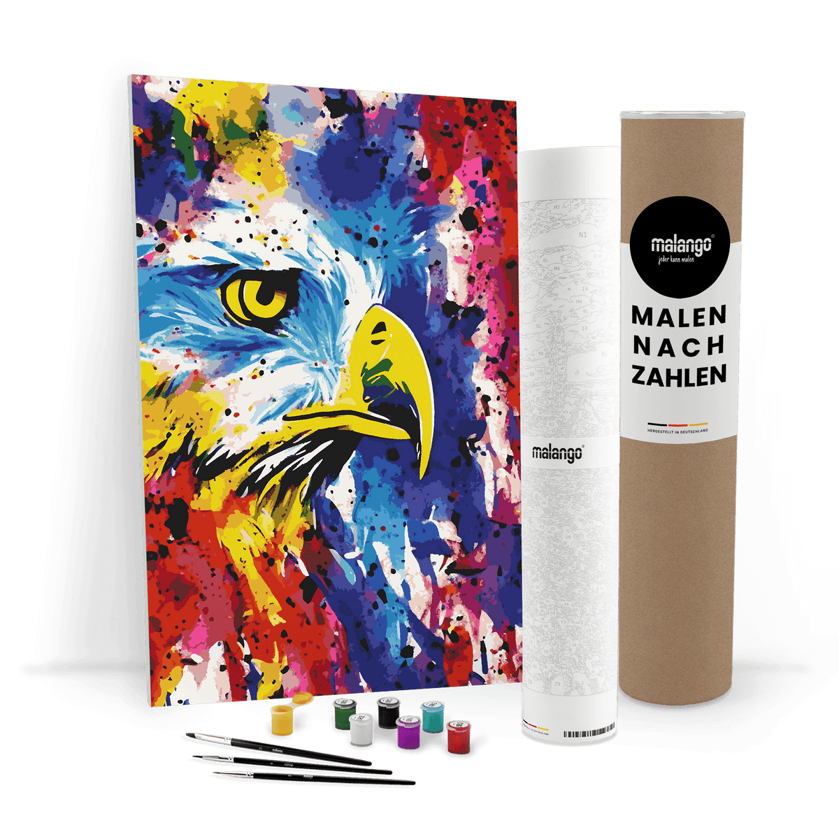 Malen nach Zahlen - Adler Anton