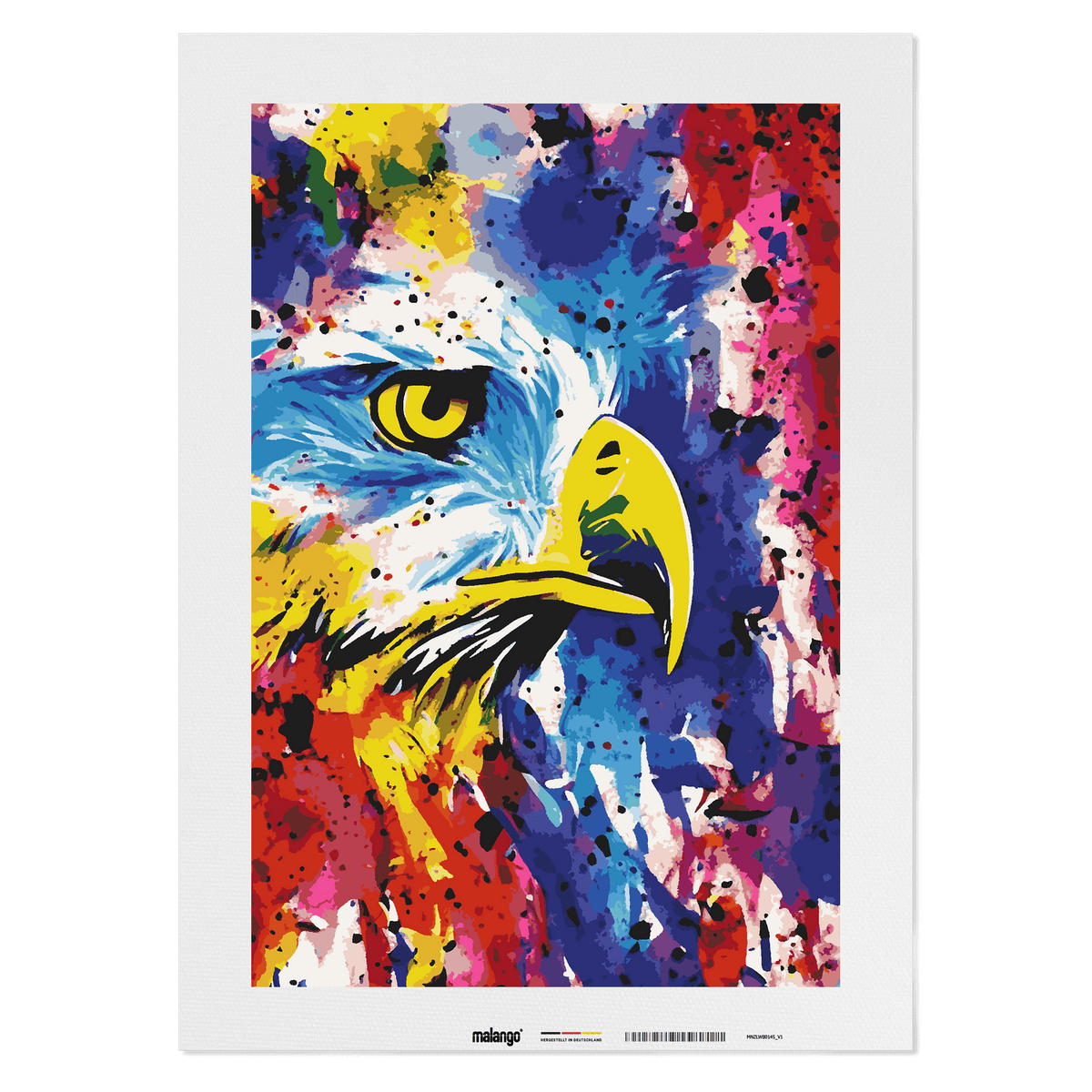 Malen nach Zahlen - Adler Anton