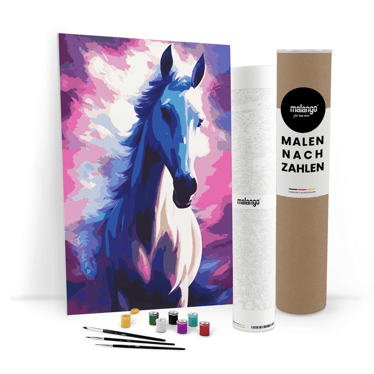 Malen nach Zahlen - Pferd Penny