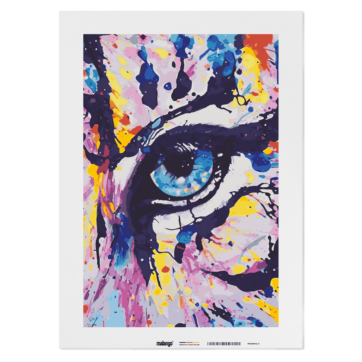 Malen nach Zahlen - Tiger Tamara T2