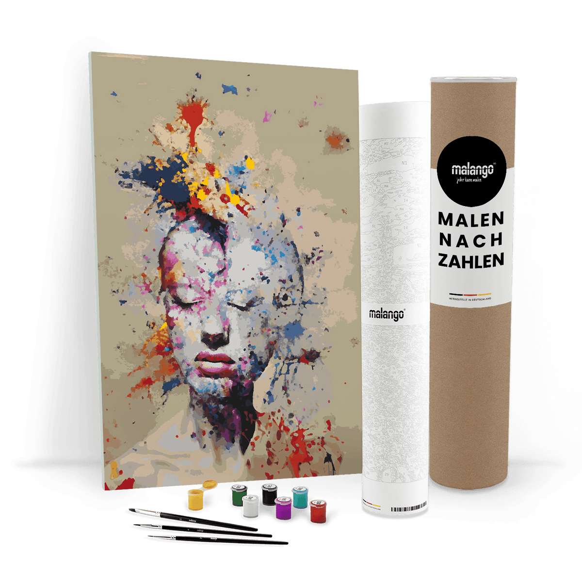 Malen nach Zahlen - Frau Marta Mindblow