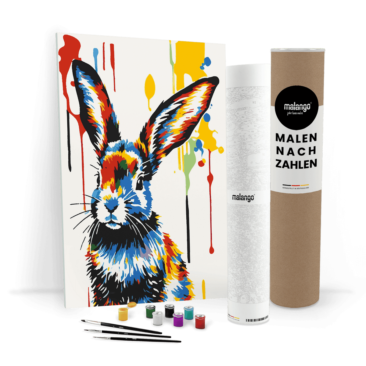 Malen nach Zahlen - Hase Hans