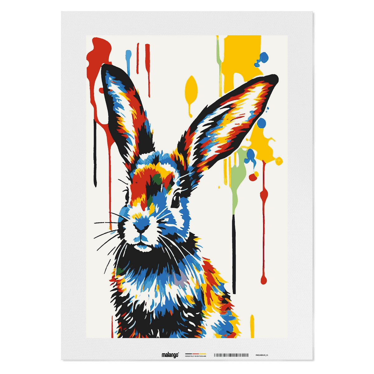 Malen nach Zahlen - Hase Hans