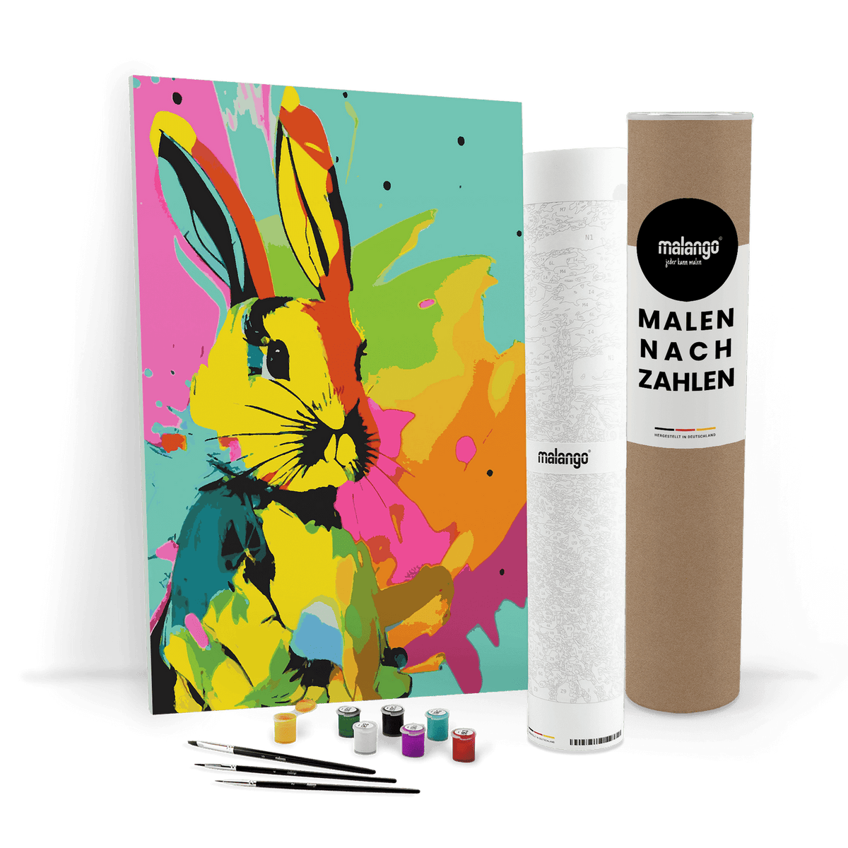 Malen nach Zahlen - Hase Herbert