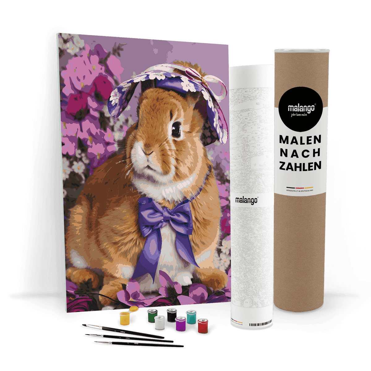 Malen nach Zahlen - Osterhase Ophelia