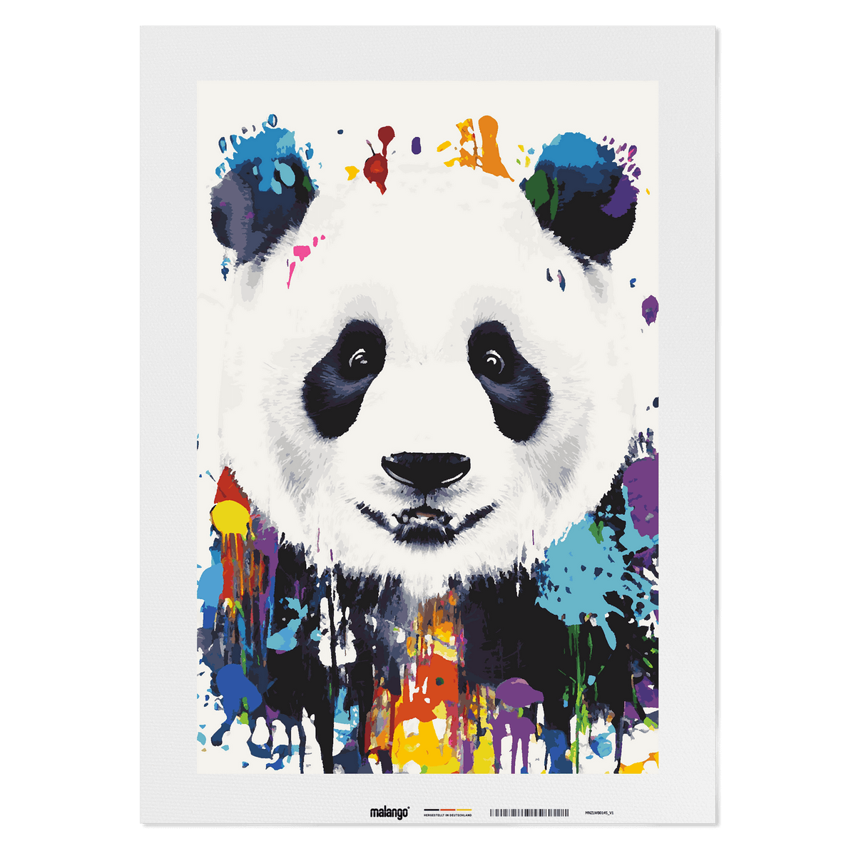Malen nach Zahlen - Panda Paul