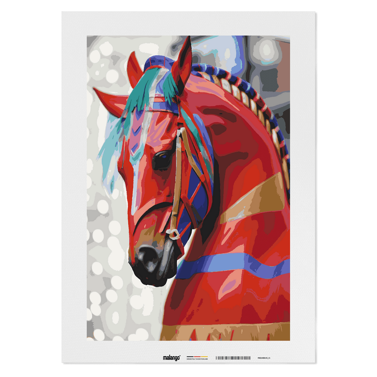 Malen nach Zahlen - Pferd Pamino