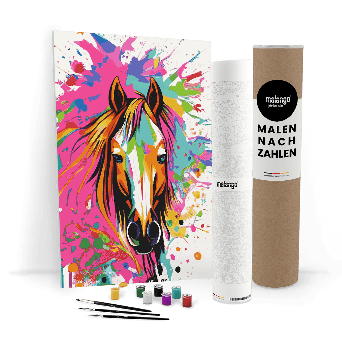 Malen nach Zahlen - Pferd Payo