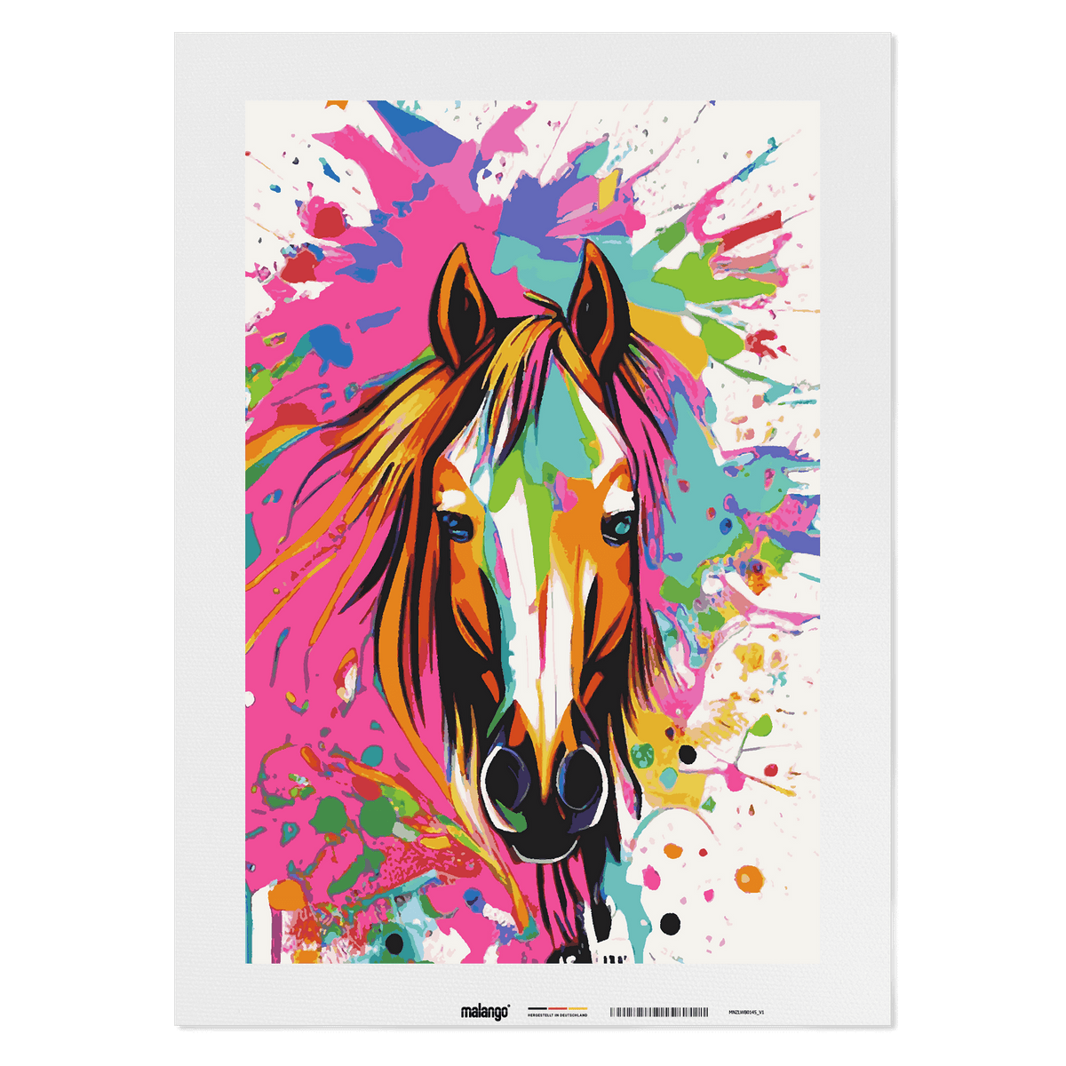 Malen nach Zahlen - Pferd Payo