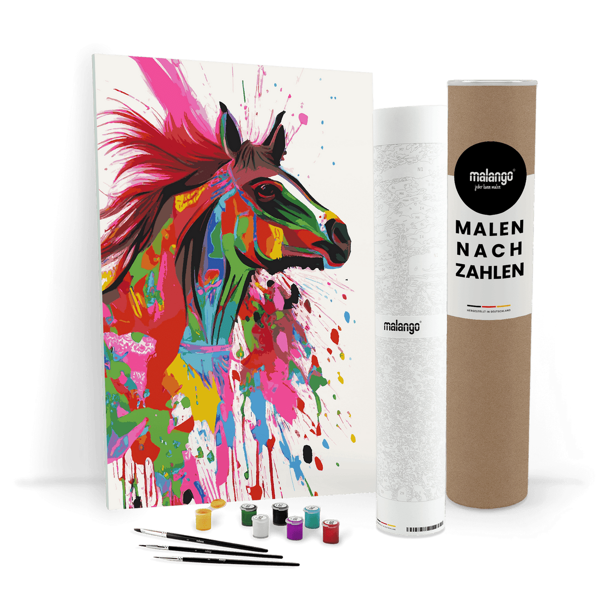 Malen nach Zahlen - Pferd Phantastique