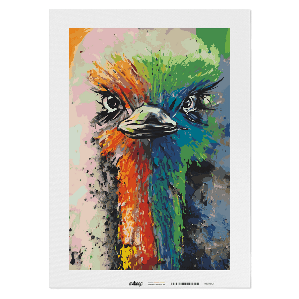 Malen nach Zahlen - Strauss Svantje