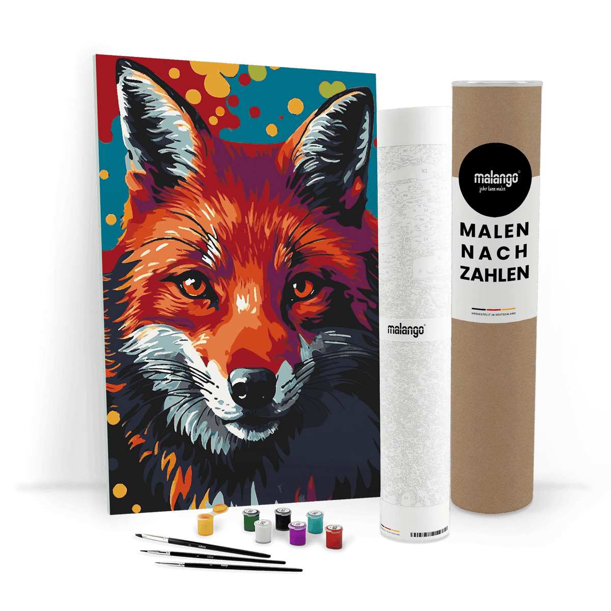 Malen nach Zahlen - Fuchs Franziska