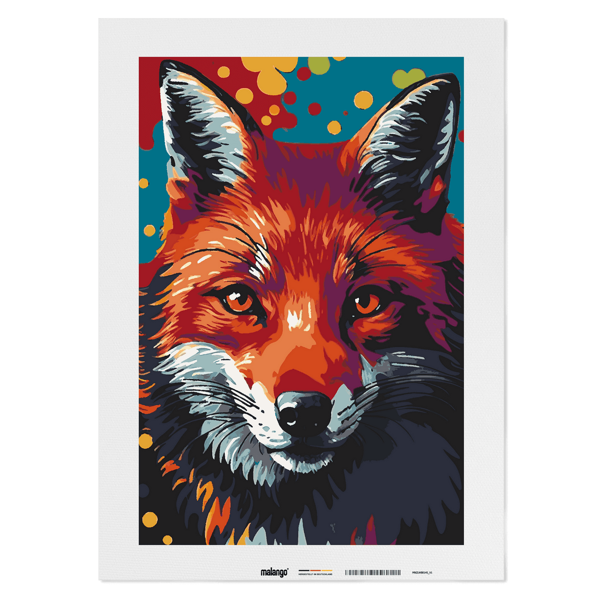 Malen nach Zahlen - Fuchs Franziska