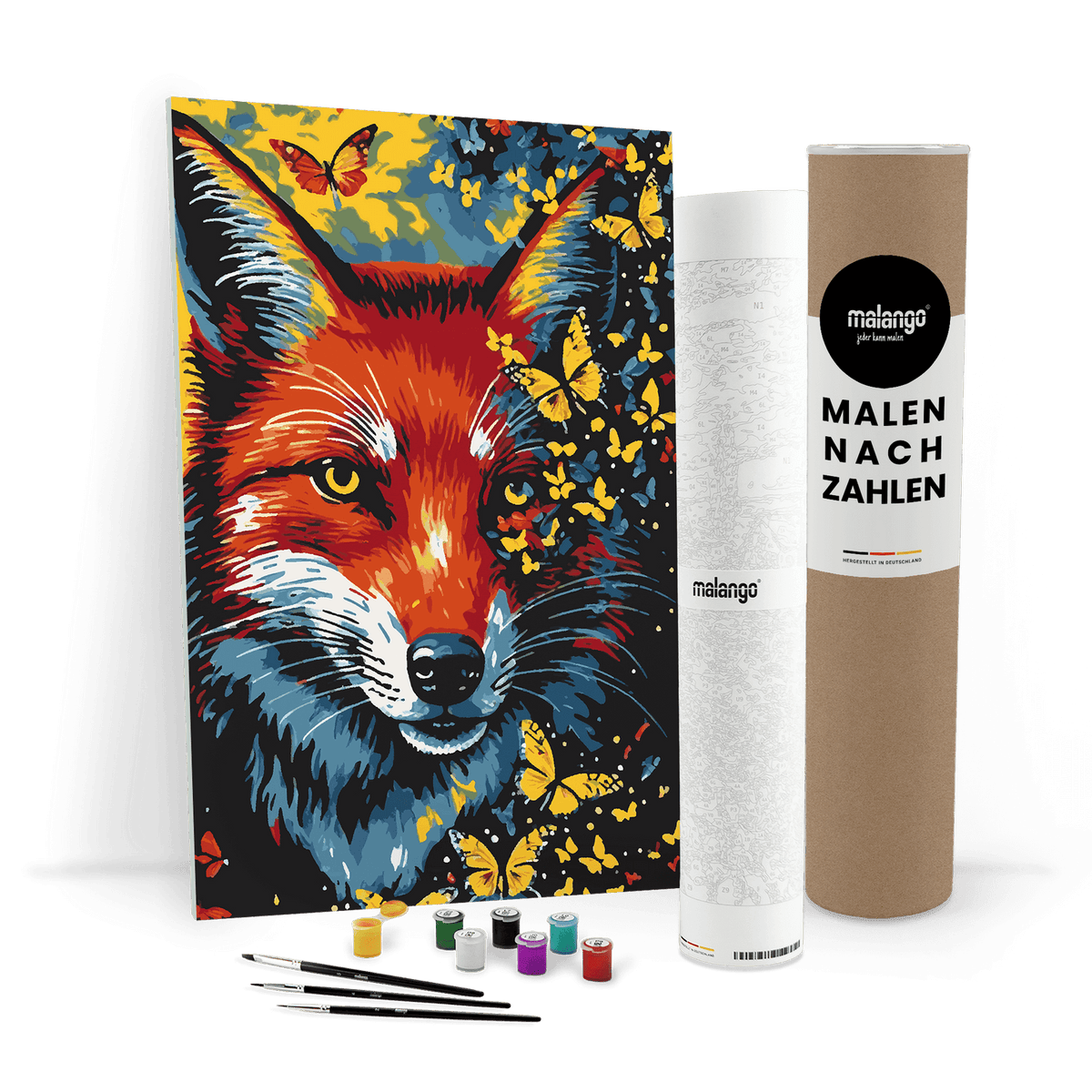 Malen nach Zahlen - Fuchs Frauke