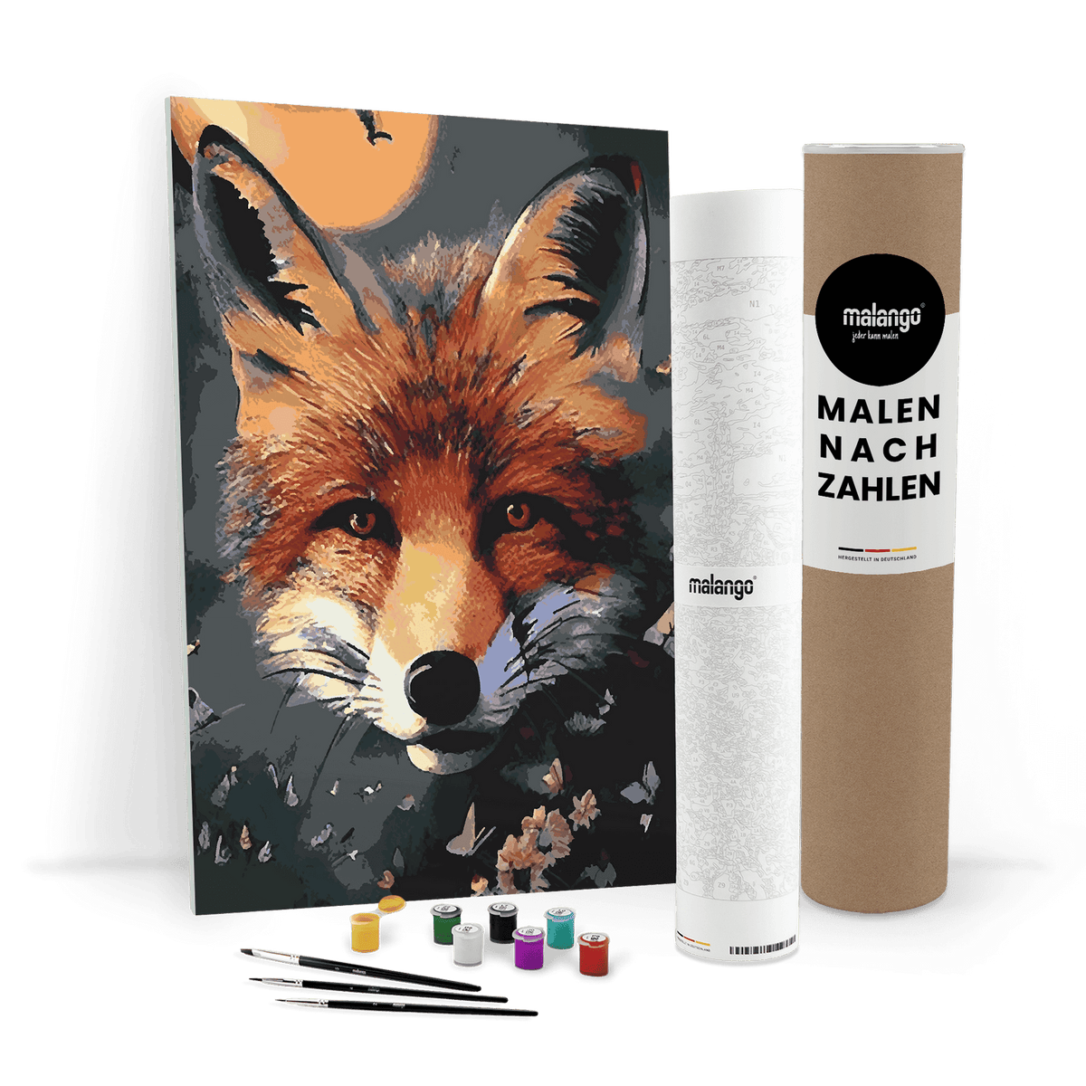 Malen nach Zahlen - Fuchs Fred