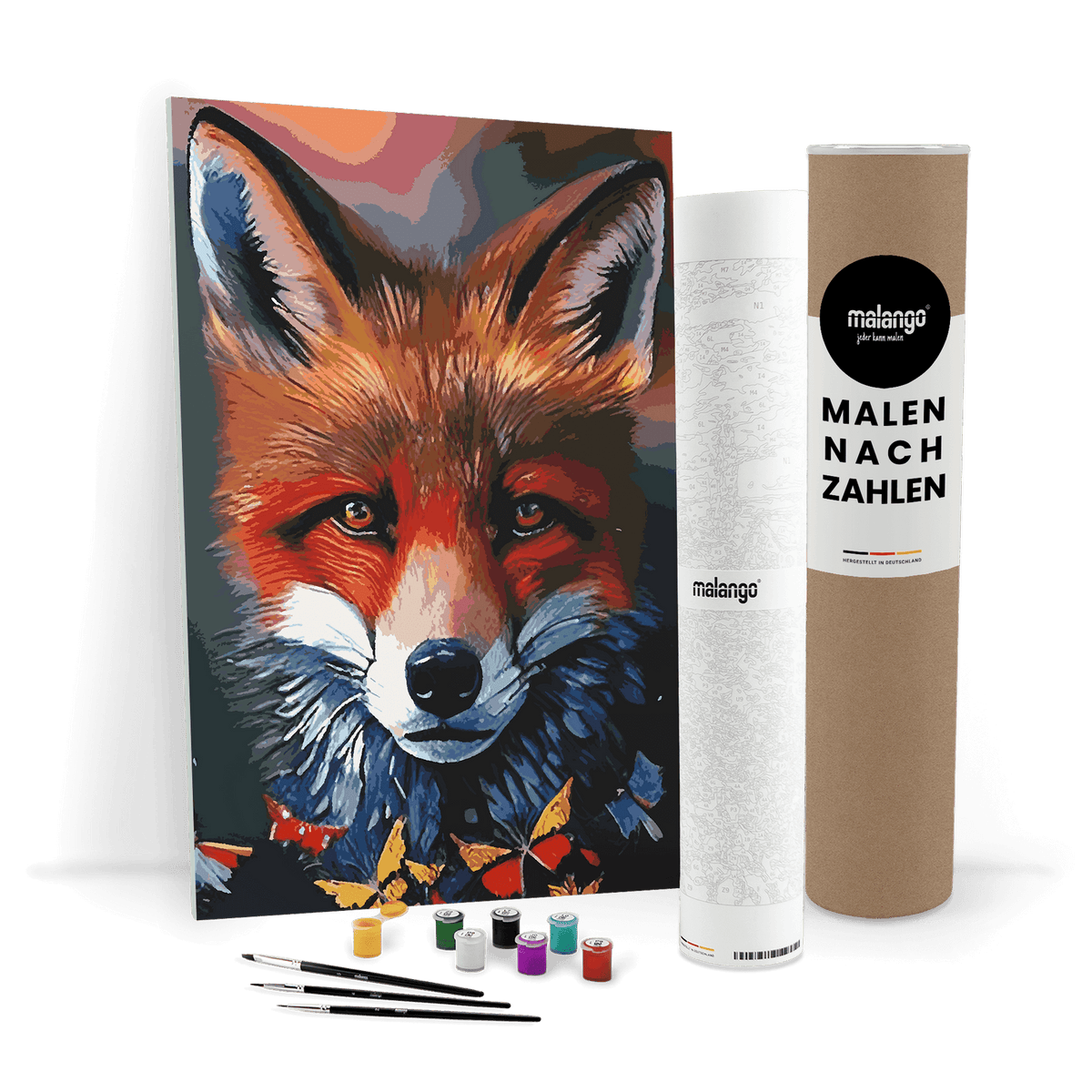 Malen nach Zahlen - Fuchs Frieda