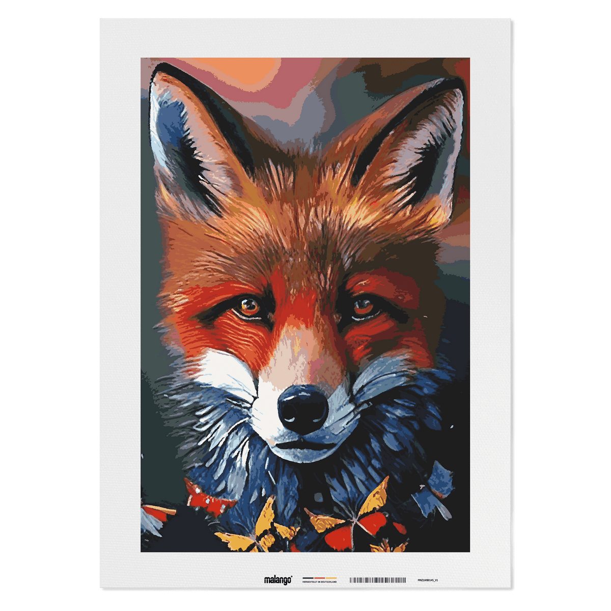 Malen nach Zahlen - Fuchs Frieda