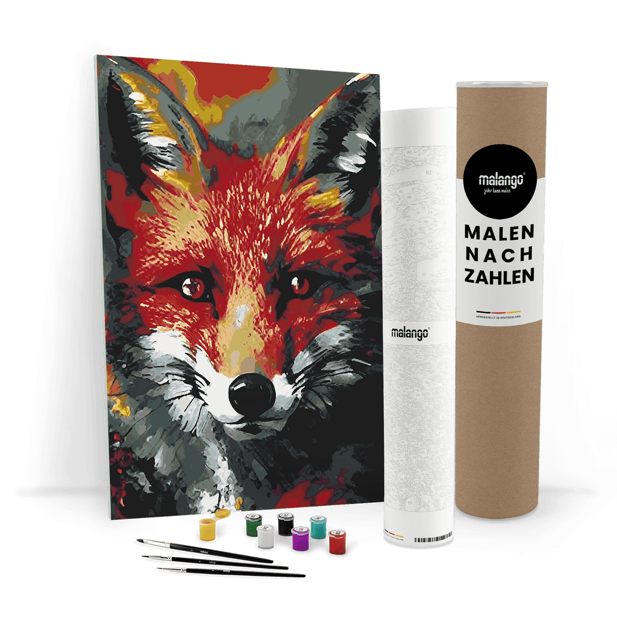 Malen nach Zahlen - Fuchs Fritz