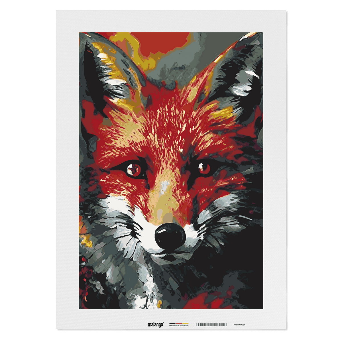 Malen nach Zahlen - Fuchs Fritz