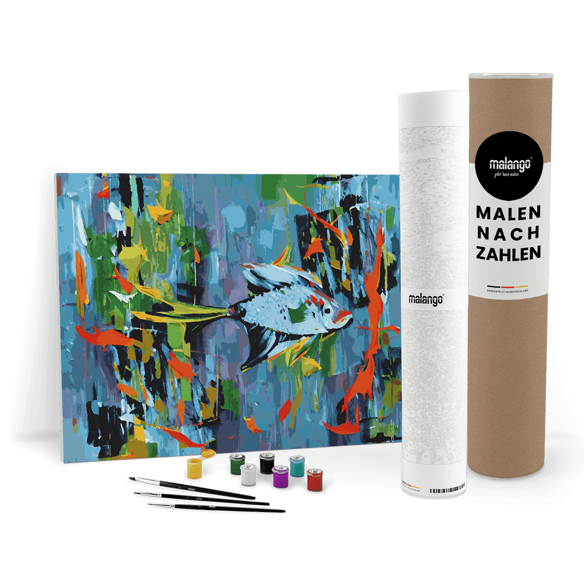 Malen nach Zahlen - Kampffisch Karl