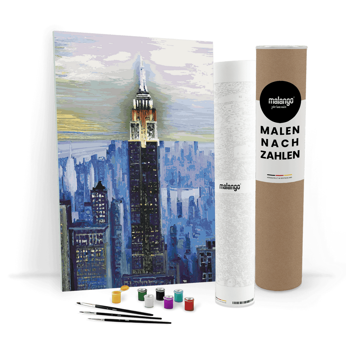 Malen nach Zahlen - New York Empire State Building