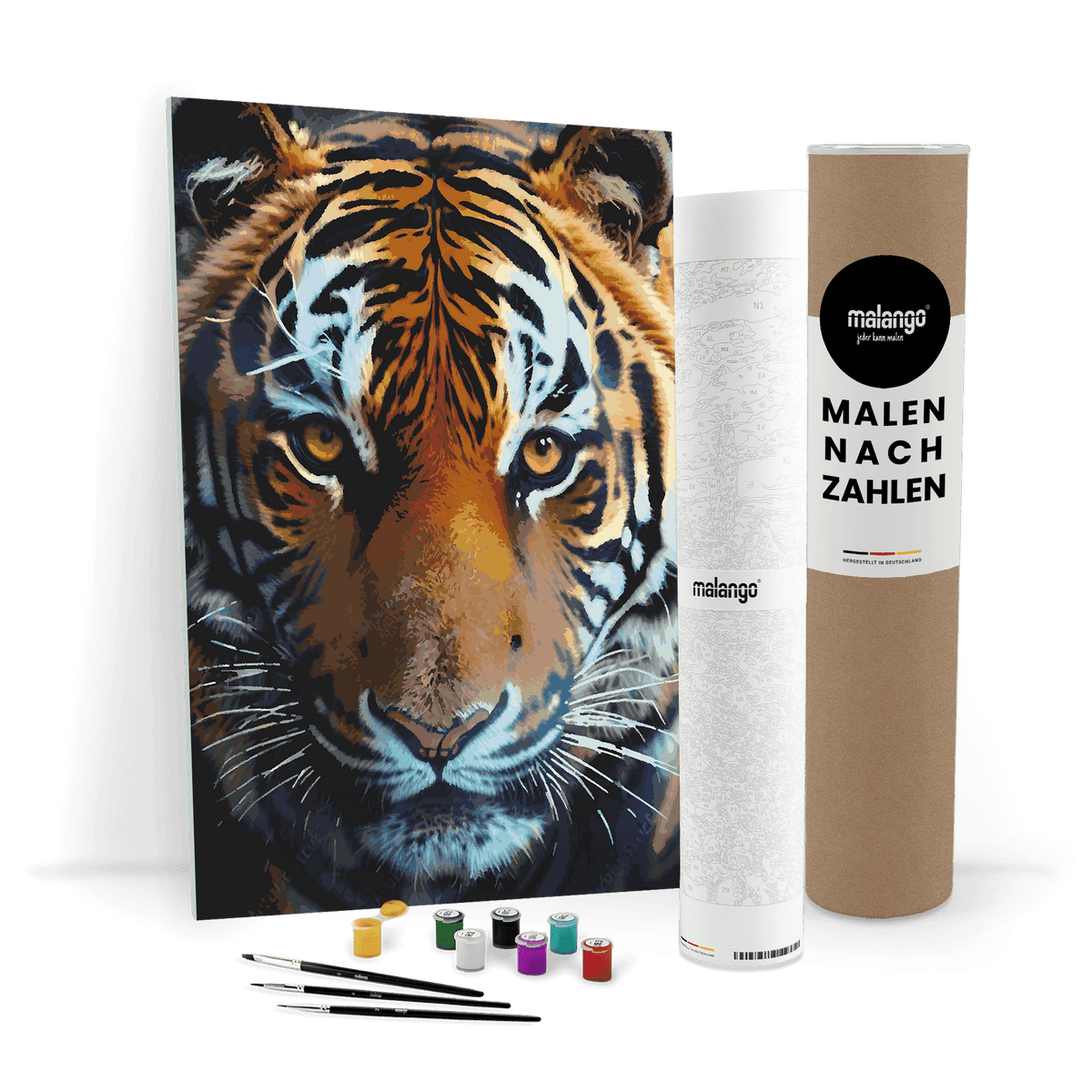 Malen nach Zahlen - Tiger Talha