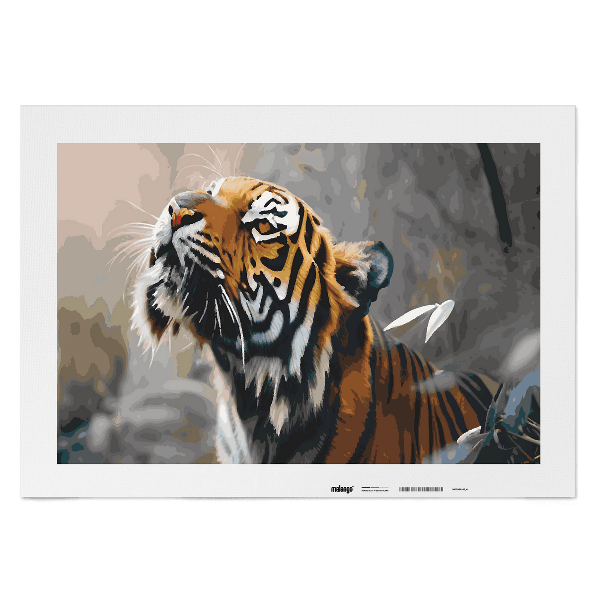 Malen nach Zahlen - Tiger Tom