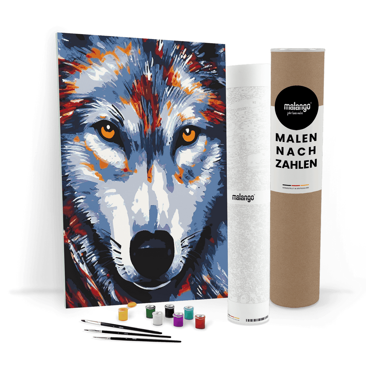 Malen nach Zahlen - Wolf Whitney